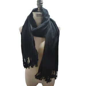 Anne Klein Scarf Black Womens OS